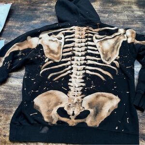 Custom Skeleton Bleach Artwork Hoodie